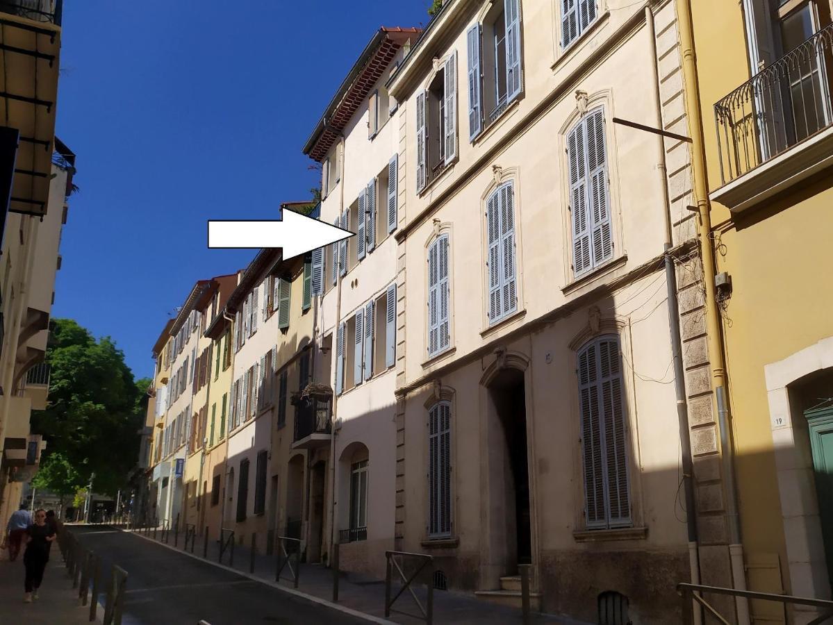 Apartamento Grand 2 pièces rénové climatisé, vieil Antibes, proche port Exterior foto