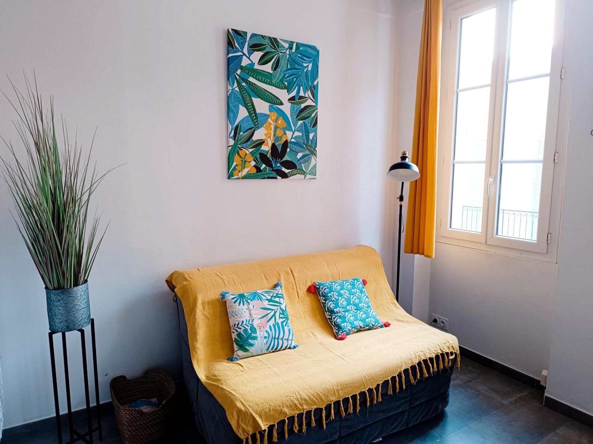 Apartamento Grand 2 pièces rénové climatisé, vieil Antibes, proche port Exterior foto